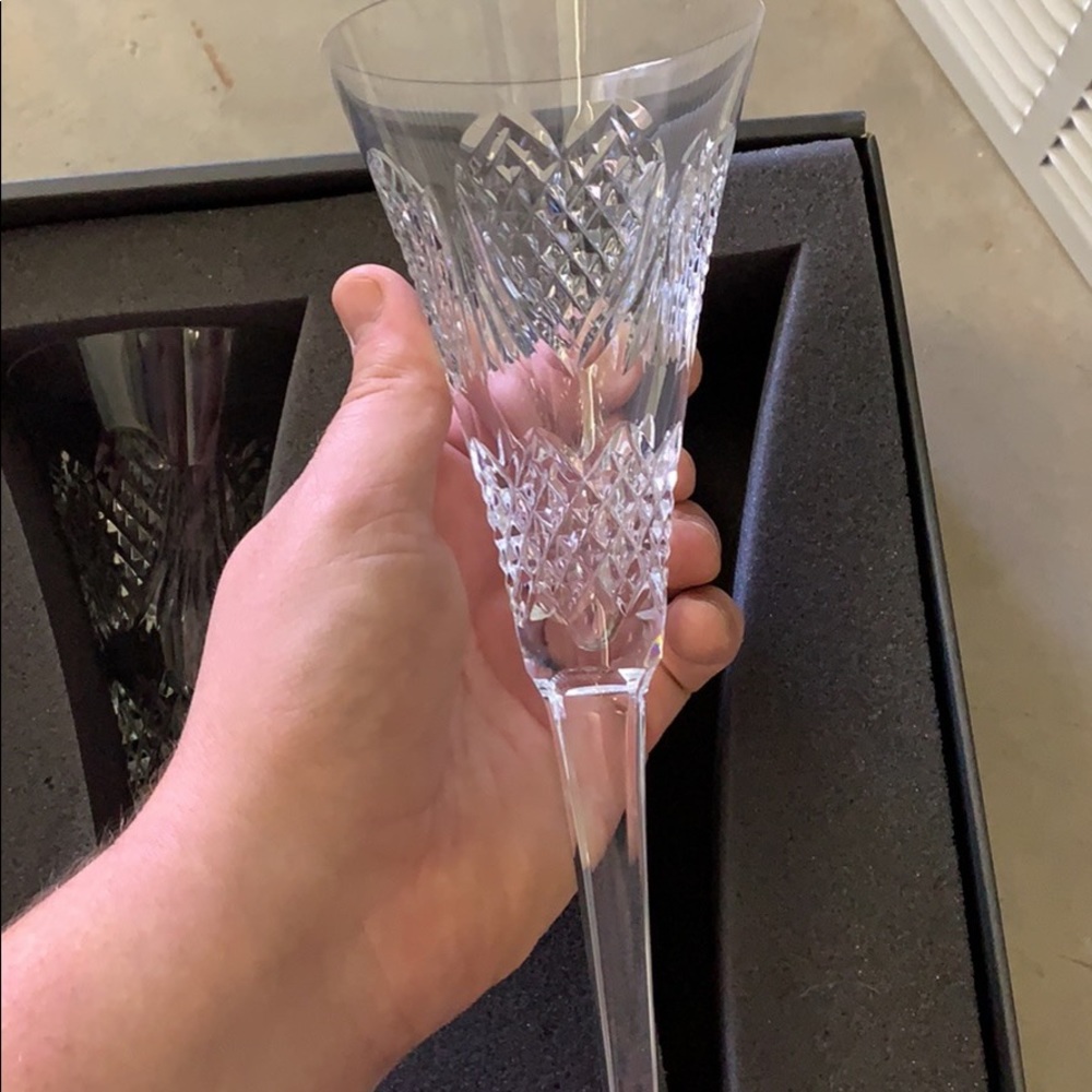 Waterford Toasting Flutes